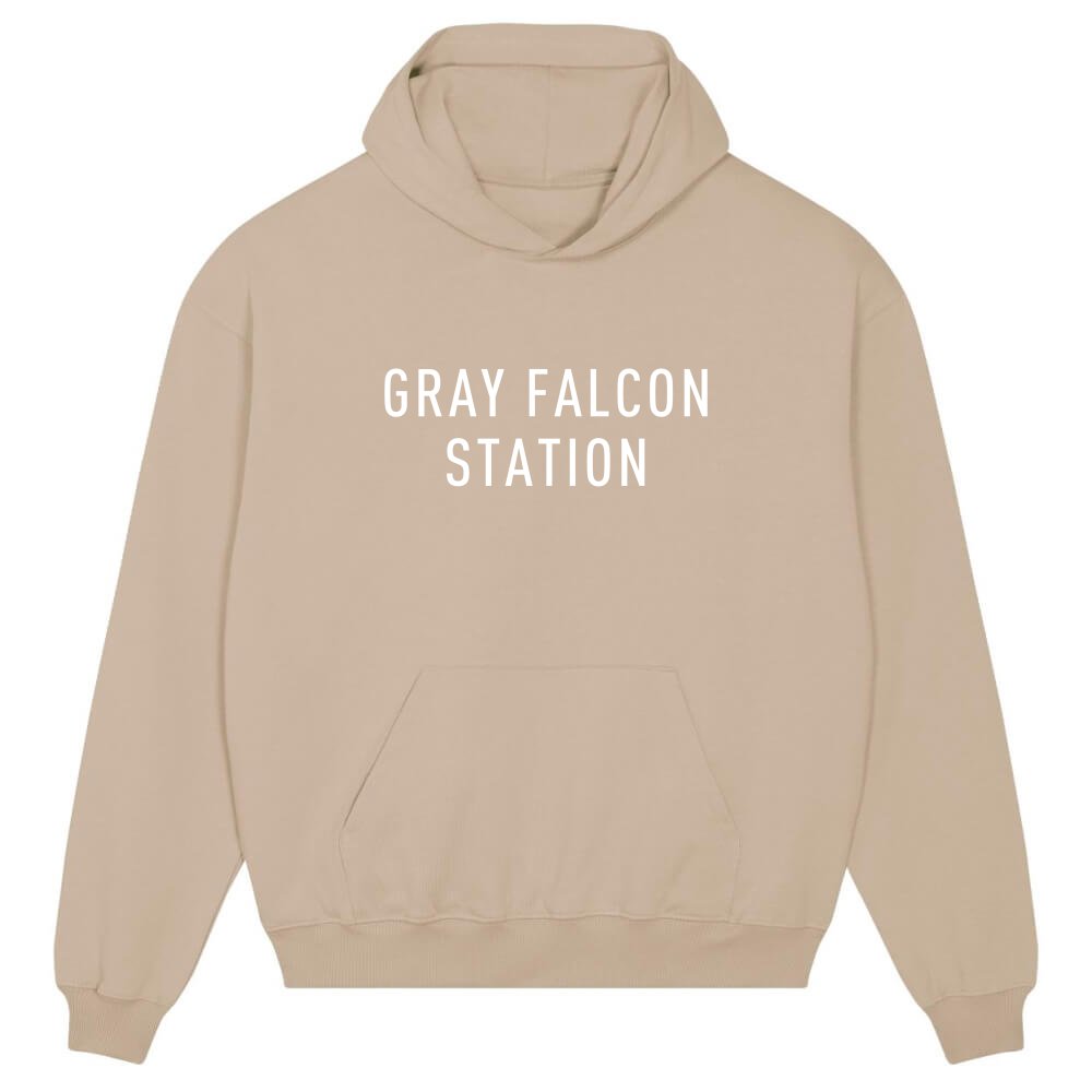 Kapuutsiga pusa Gray Falcon Station